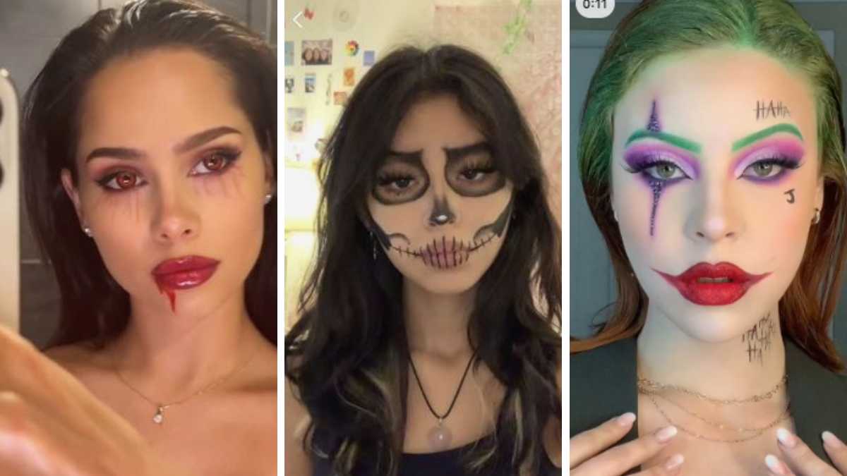 maquillaje facil halloween mujer